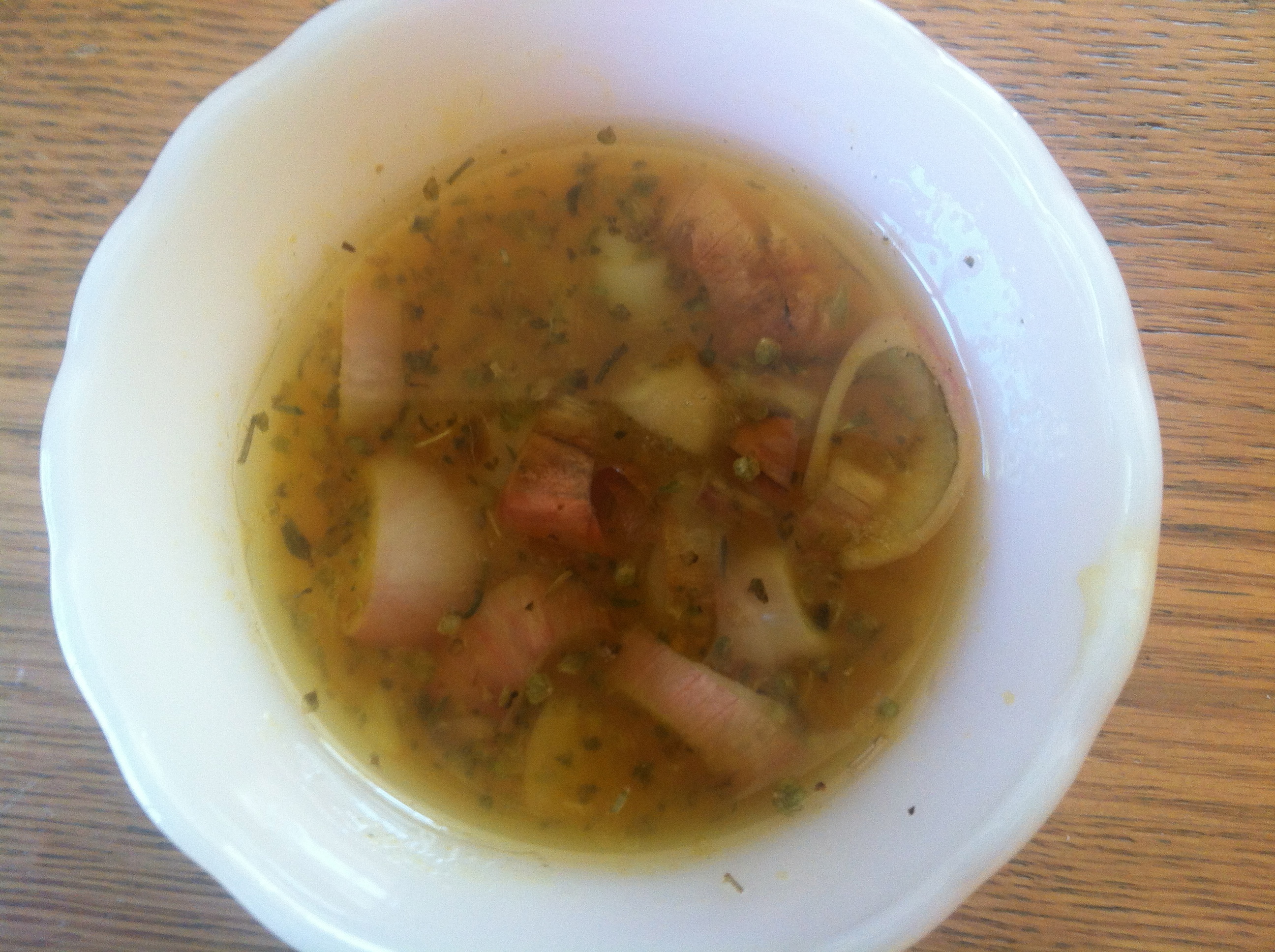 Warm Apple Pumpkin Vinaigrette