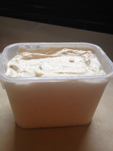 Fall Fruit Compote Ice Cream