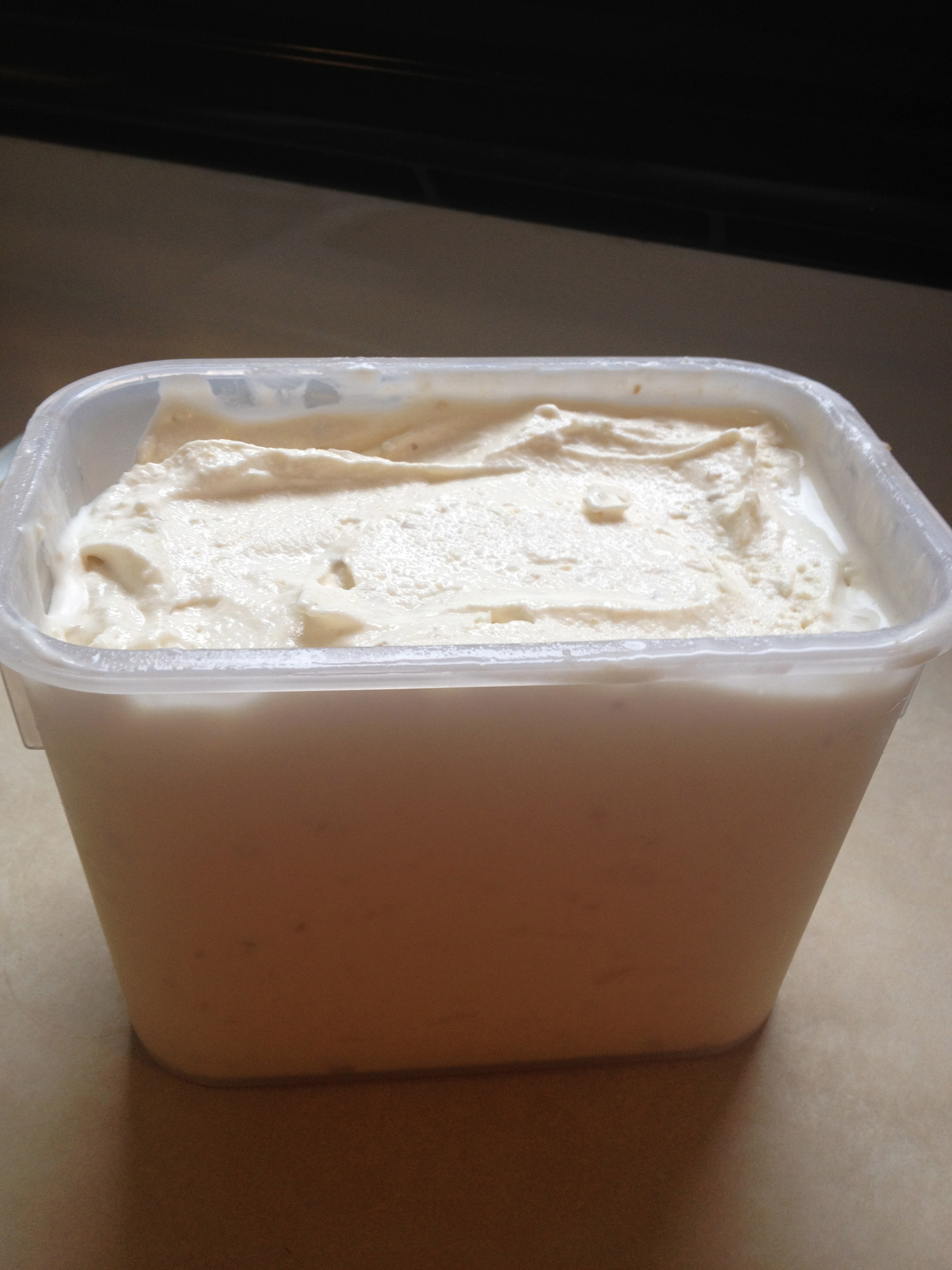 Fall Fruit Compote Ice Cream