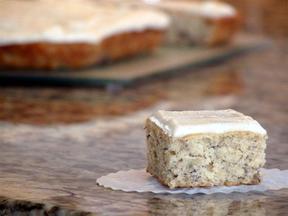 To Die For Banana Cake with Vanilla Bean Frosting