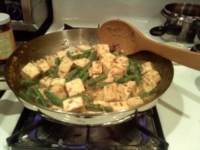 Green Bean Tofu Stir Fry