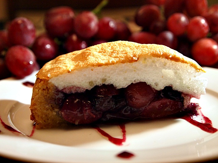 Layered Grape Cake