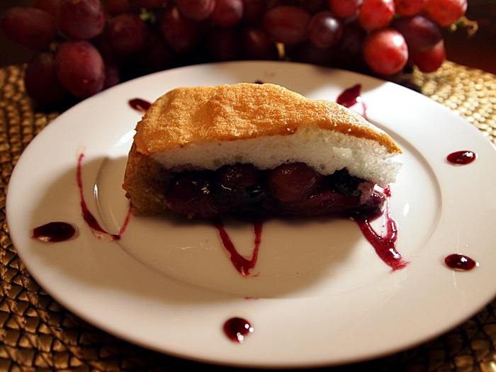 Layered Grape Cake
