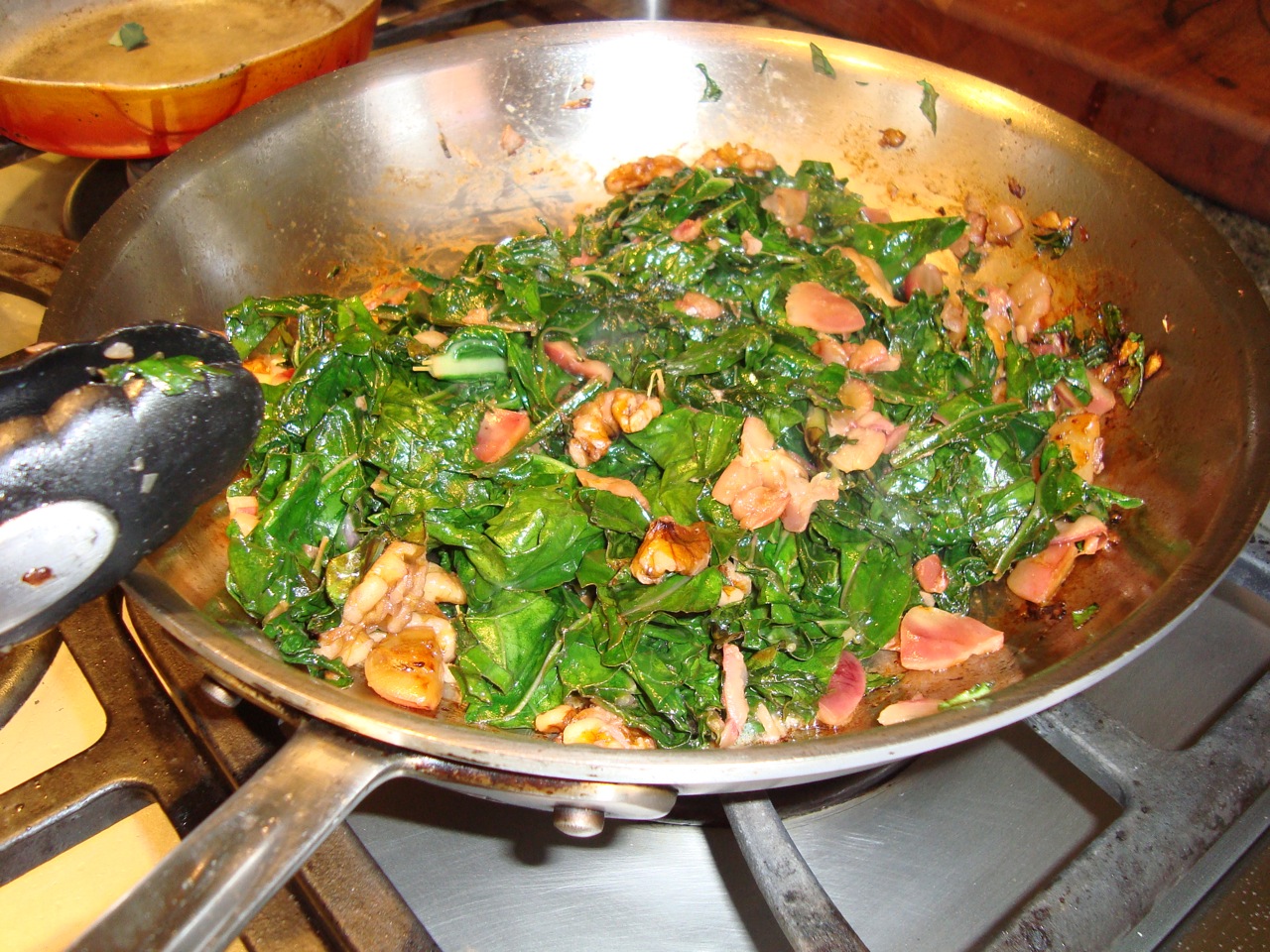 Collards & Grapes - With or Without Bacon Versions