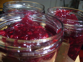 Cosmopolitan Cran-Grape Sauce