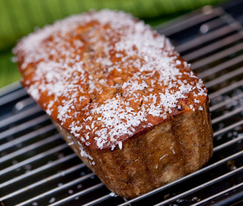 caribbean banana lime bread