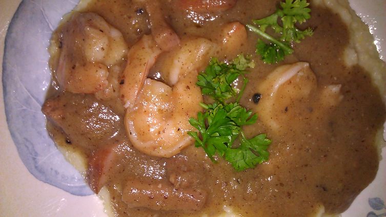 Inland Shrimp and Grits