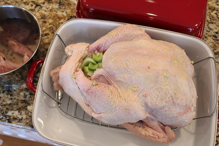 Maple and Mustard Glazed Turkey with Killer Gravy