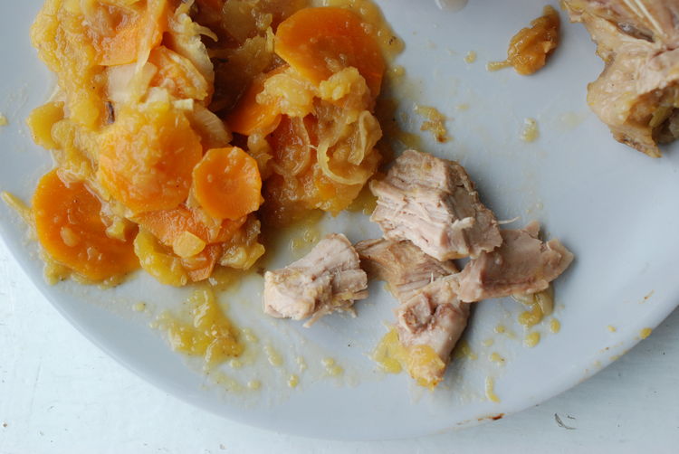 Braised Turkey with Carrot, Parsnip, and Acorn Squash