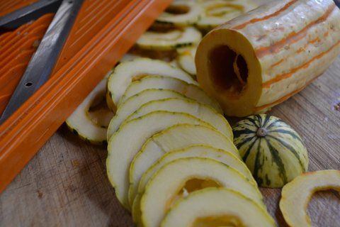 Delicata squash chips