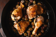 Simple Roasted Grape Chicken