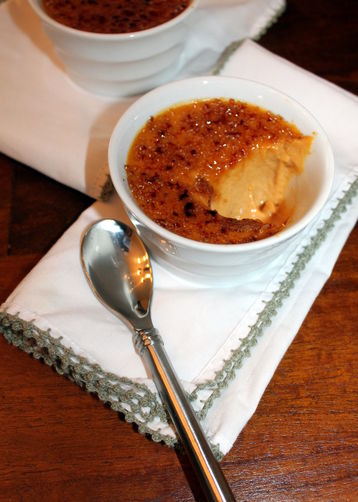 Salted Pumpkin Crème Brûlée