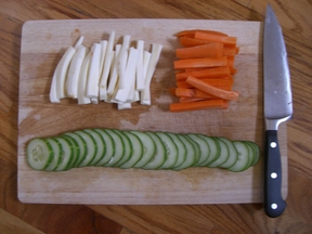 Vanilla-Chili Quick Pickles