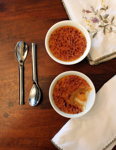 Salted Pumpkin Crème Brûlée