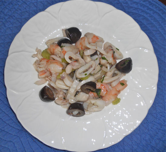 Shrimp and Calamari Salad