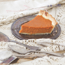 Carrot Honey Pie with Five Spice