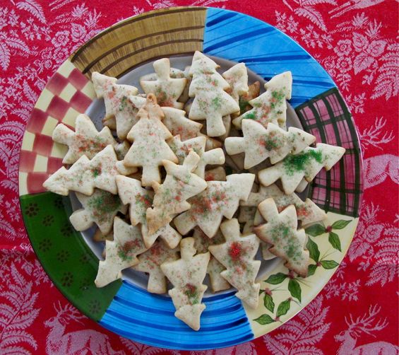 Double Vanilla Holiday Cut-Out Cookies