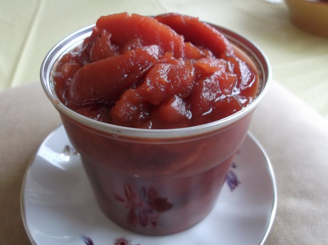 Slow Roasted Quince in Vanilla-Cinnamon Syrup