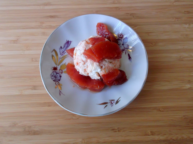 Slow Roasted Quince in Vanilla-Cinnamon Syrup