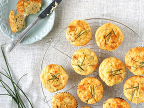 Ham and Cheese Muffins