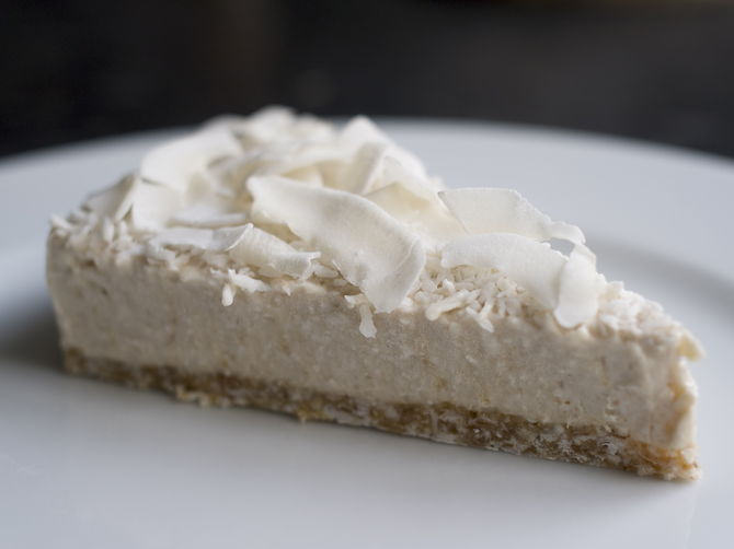 Vanilla & Coconut Tart