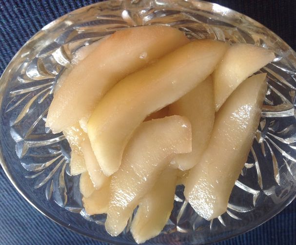 Cardamom Ginger Pear Pickles