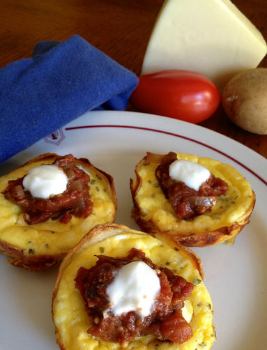 Asiago Quiche Cups