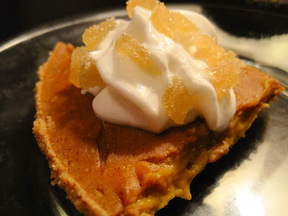 Tofu Pumpkin Pie