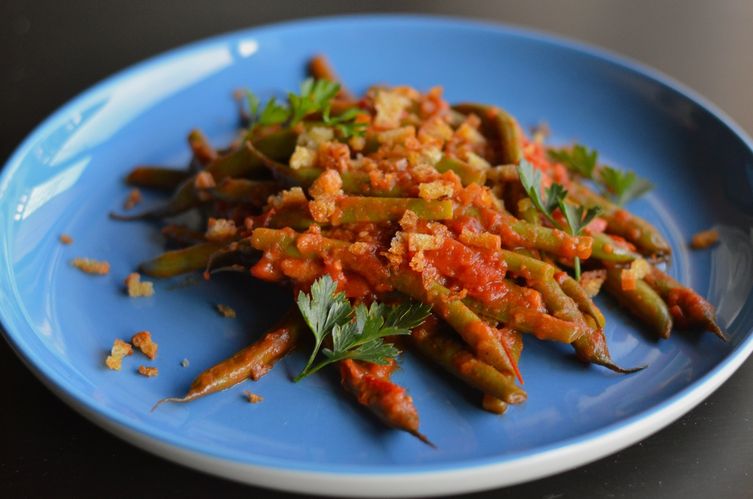 Carmen's Green Beans Catalán