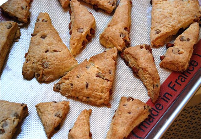 Cinnamon Chip Scones for Christmas morning