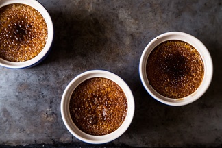 Salted Pumpkin Crème Brûlée