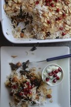  Kale Biryani with Garbanzo & Pomegranate (Crowd sourced)