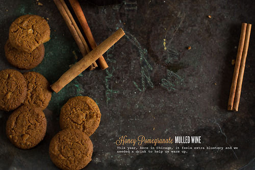     Honey-Pomegranate Mulled Wine