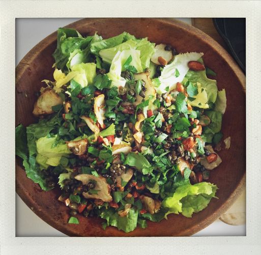 Our Favorite Escarole and Sunchoke Salad