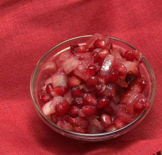 Pomegranate Cranberry Relish