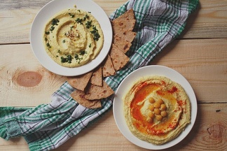 Must-Try Hummus and Tortilla Chips 