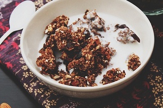 Best For Breakfast Apple Chocolate Granola 