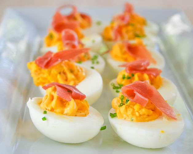 Spicy Deviled Eggs
