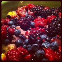 Festive Berry Trifle Dessert