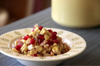 Pomegranate and Corn 