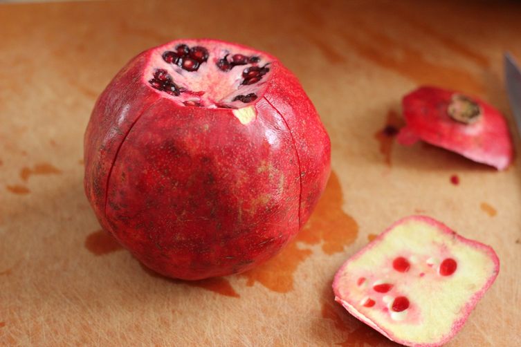 Poppyseed, Pomegranate and Pear Salad