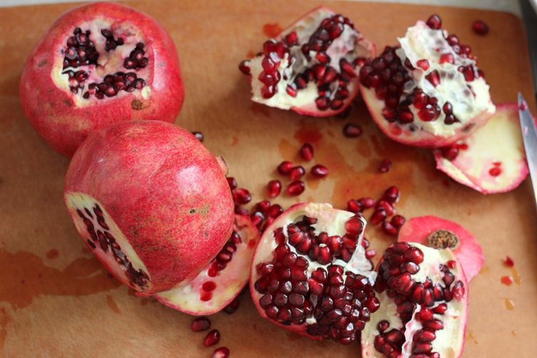 Poppyseed, Pomegranate and Pear Salad