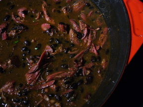 Pomegranate-Chipotle Black Bean Soup