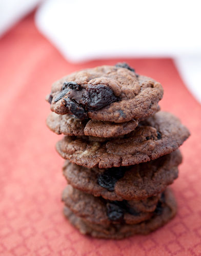 Chocolate Cherry Chili Cookie