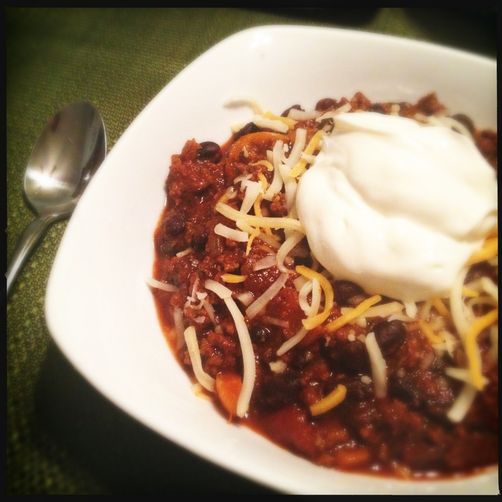 Beefy Beer Chili