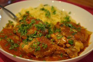 Moroccan Chicken with Preserved Lemons