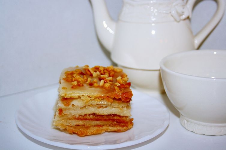 The Drunken Napoleon Cake