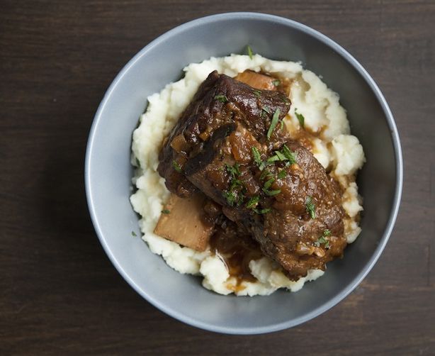 Beer Braised Beef Short Ribs
