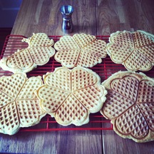 Beer waffles