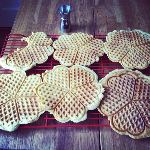 Beer waffles